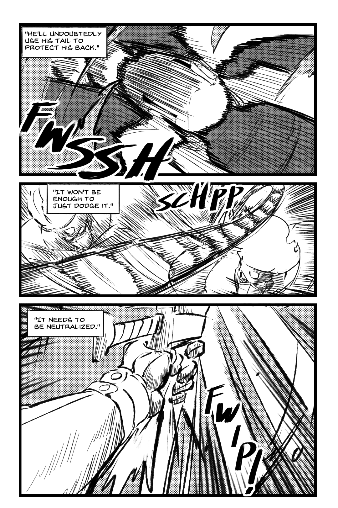 The Dixon Manuver panel 3